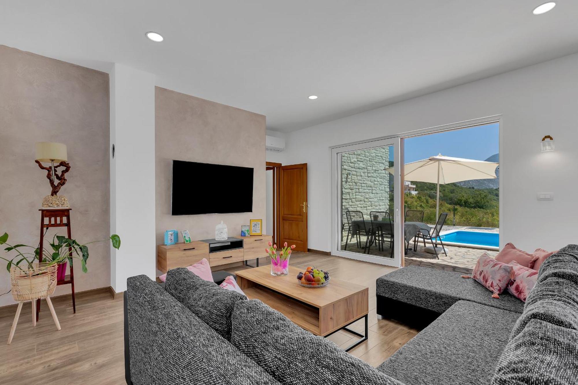 Charming Holiday Home Dolac In Rural Area With Pool Slime Bagian luar foto
